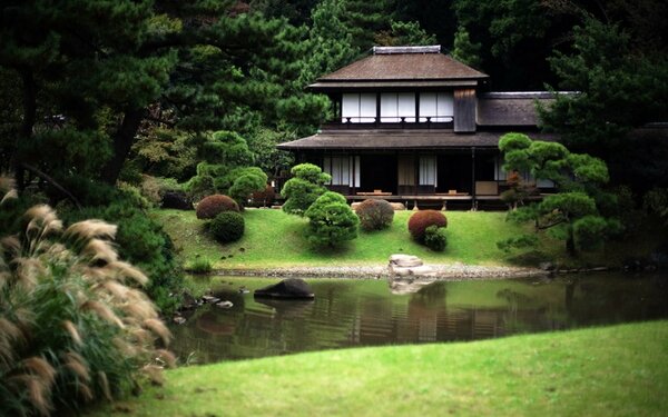 japan flowers houses spring season pond japanese gardens streams bushes 1920x1200 wallpaper_wallpaperbeautiful_22